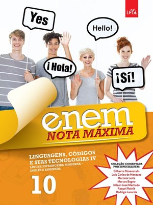 cover image of Enem Nota Máxima--Linguagens, Códigos e Suas Tecnologias IV